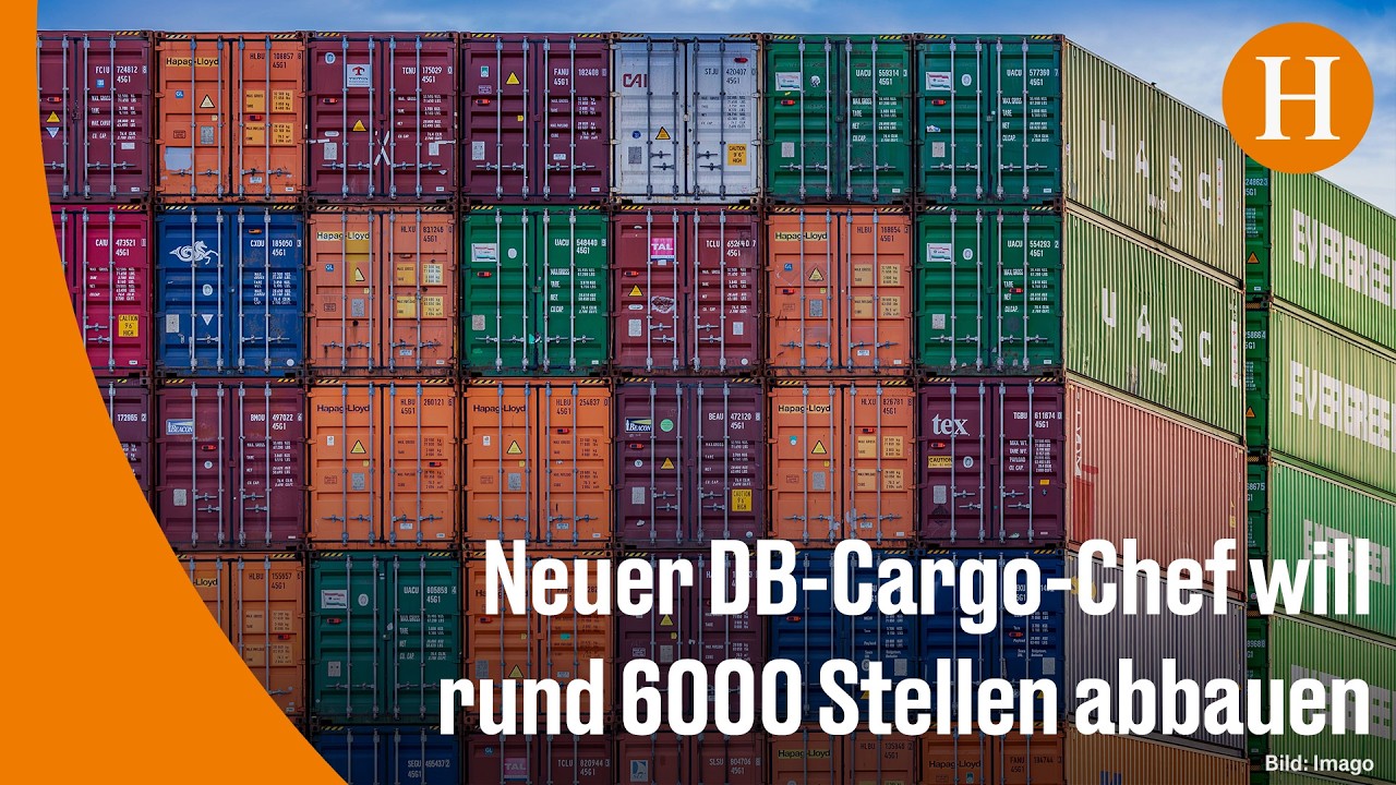 DB Cargo will fast die Hälfte aller Stellen streichen