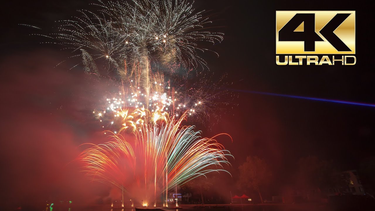 ⁽⁴ᴷ⁾ Tilburgse Kermis vuurwerk 2019 - Dutch Fireworks Professional - Tilburg