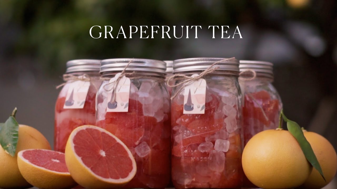 Picking and Preserving Grapefruit for Grapefruit Tea