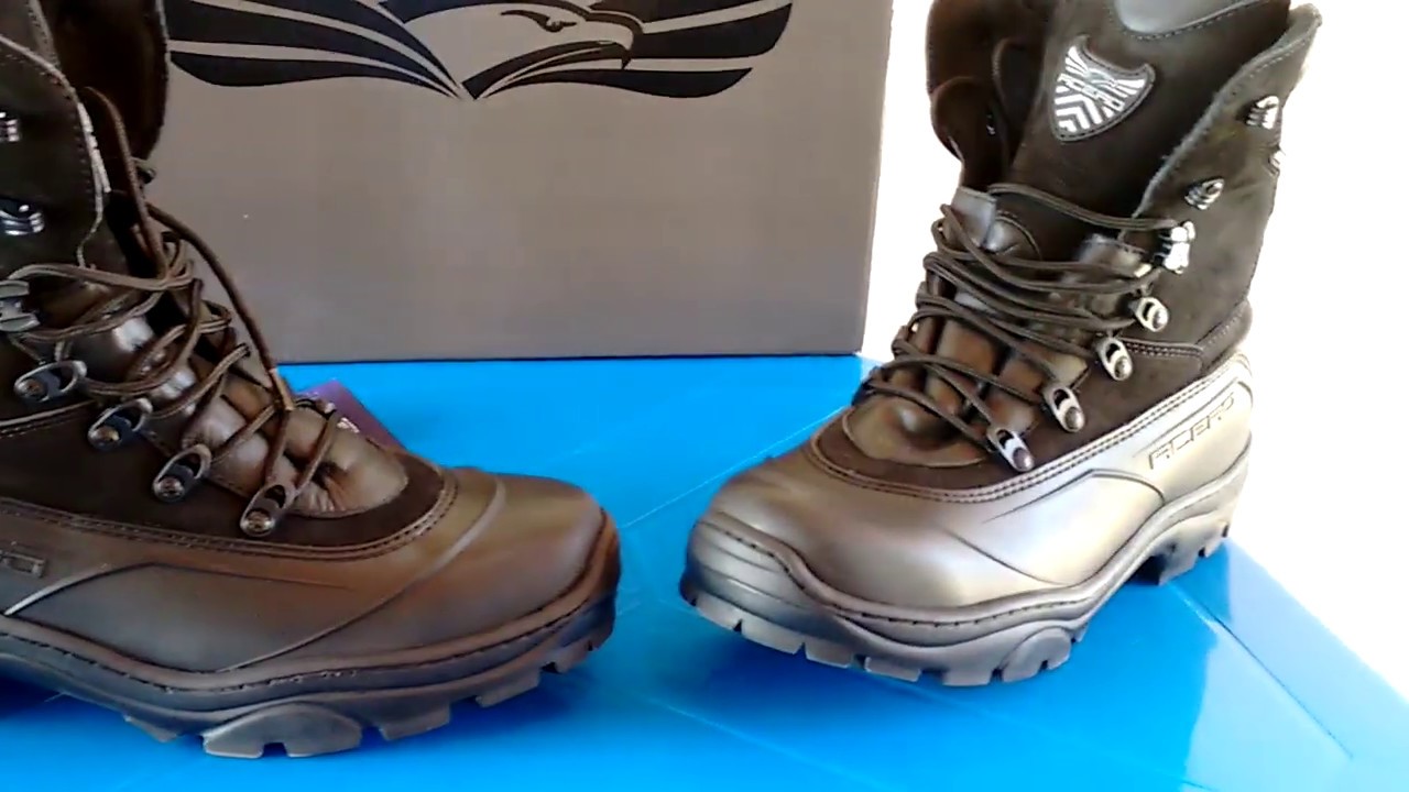 Coturno ACERO Tiger Pro Nobuck Preto