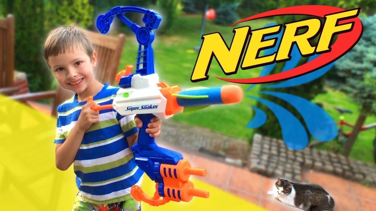 Łuk strzelający wodą! - Recenzja Tidal Torpedo Bow NERF Super Soaker