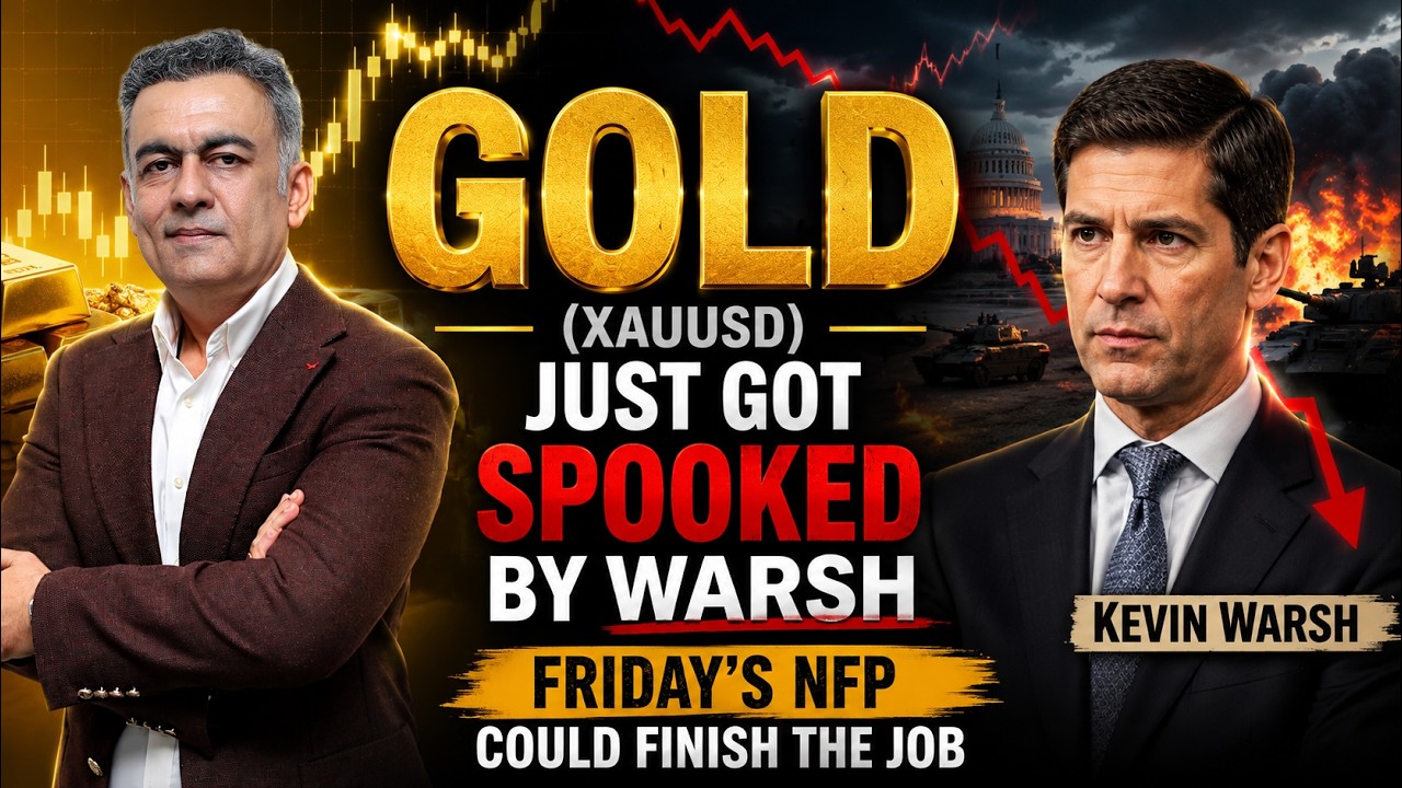 Gold (XAUUSD) Just Got Spooked by Warsh &mdash; Friday's NFP Could Finish the Job