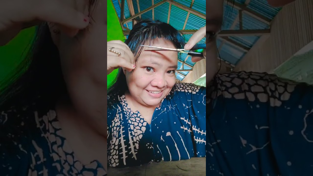 Potong rambut kependekan auto 😭