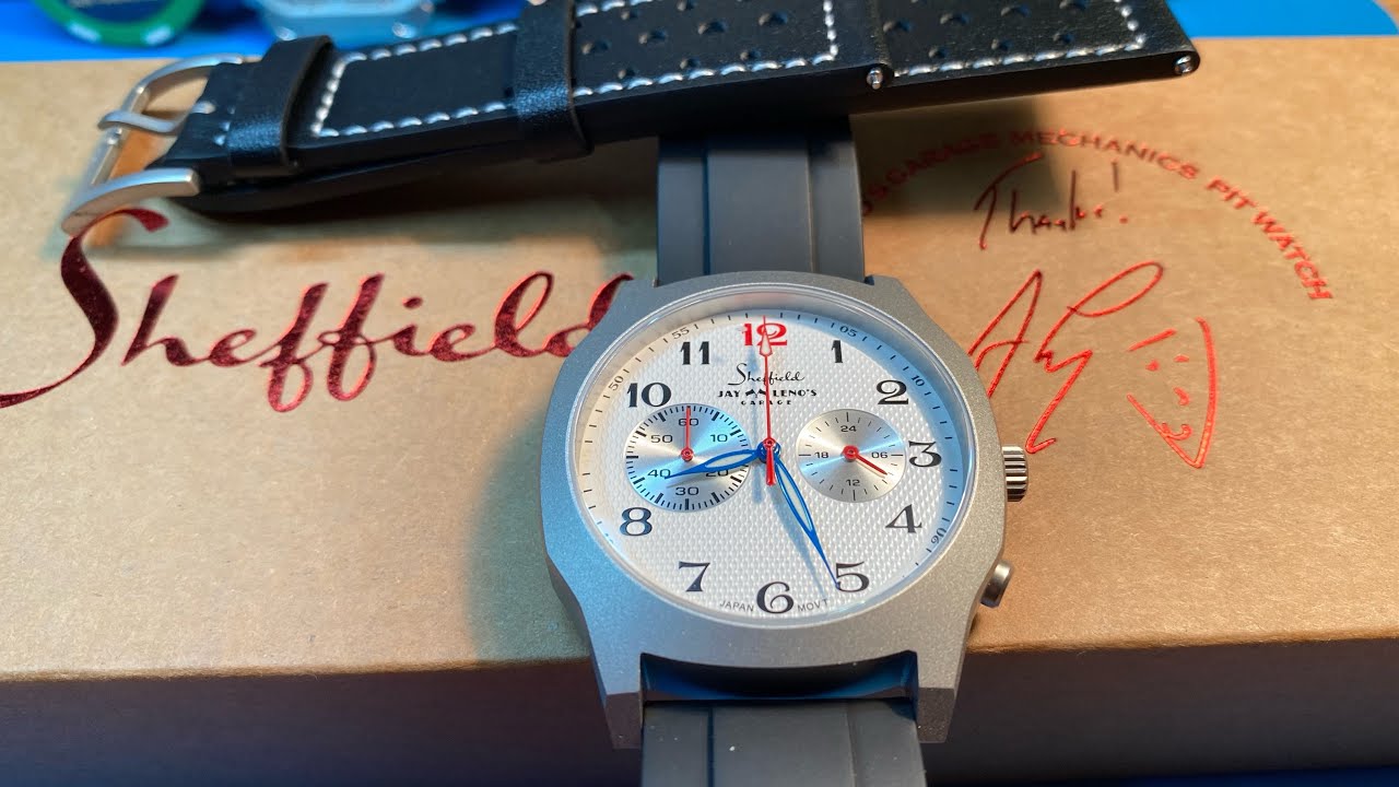 Sheffield Watch Jay Leno Chronograph
