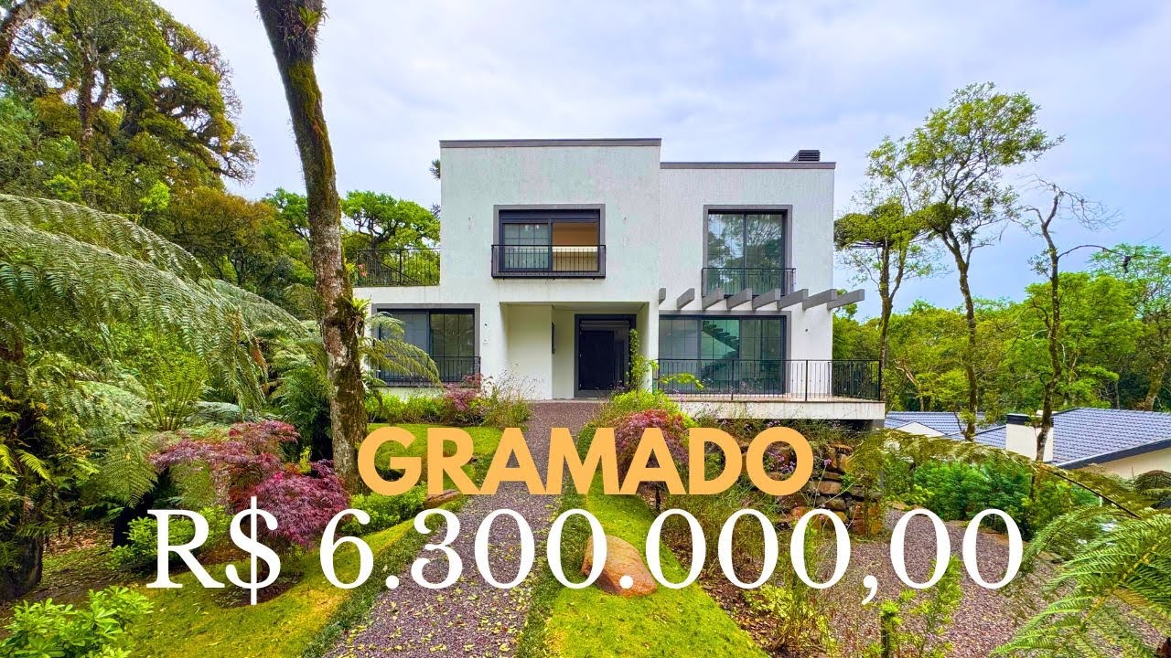 Mansão a venda dentro de um dos melhores condomínios de GRAMADO.