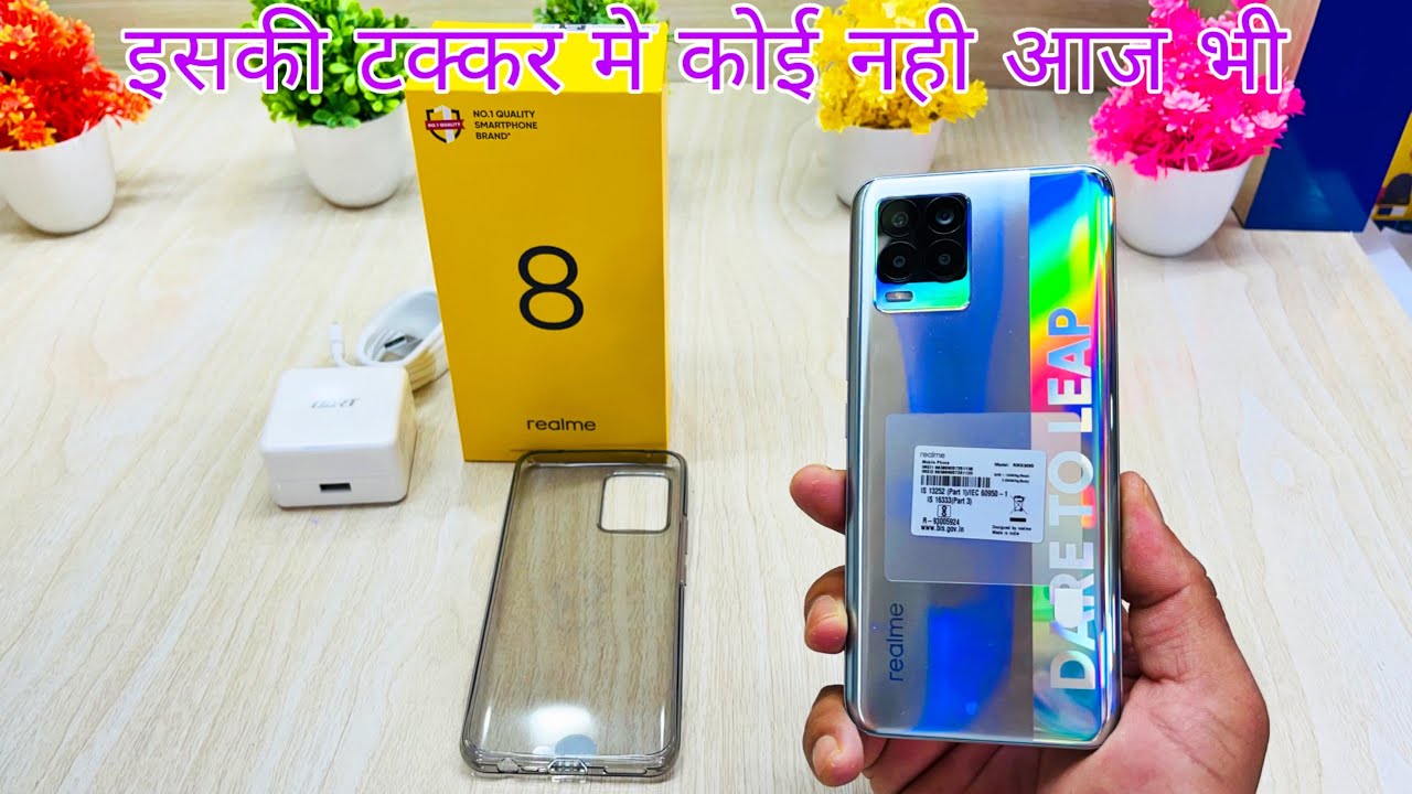 Realme 8 4GB/128GB RMX3085 (Cyber Silver ) 2022 || Unboxing & Review || Price Drop ?