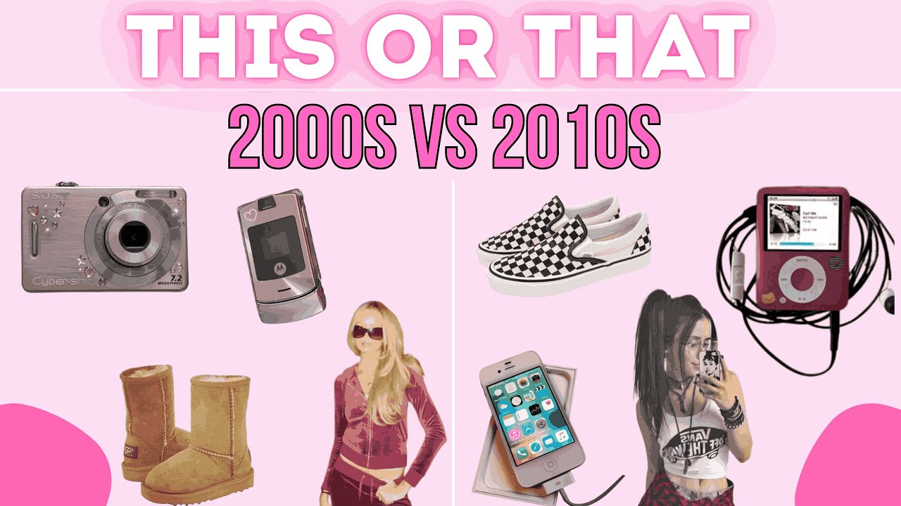 2000s vs 2010s Teen Life ✨ THIS or THAT (Y2K Princess vs Tumblr Girl)
