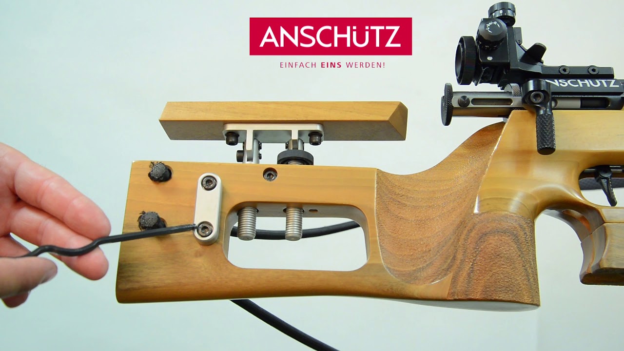ANSCHÜTZ Biathlon - Harness installation / Anbringung Tragegestell