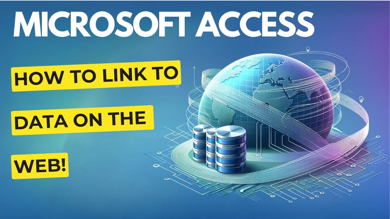 Демонстрация использования MS Access и VBA для создания ссылок на данные из Интернета или их извл...