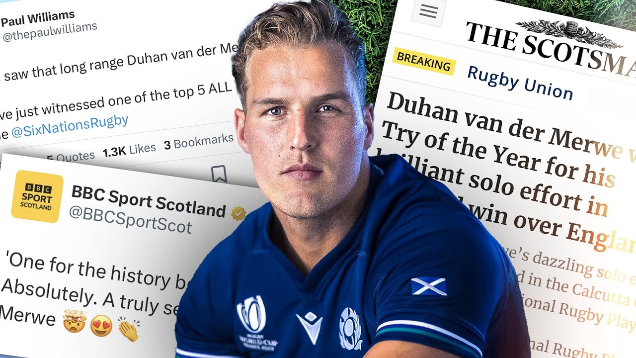 Duhan van der Merwe scores bangers only