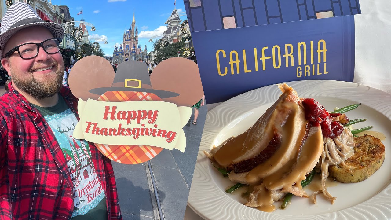 Disney World On Thanksgiving Day 2021 | California Grill Special Thanksgiving Dinner & Magic Kingdom