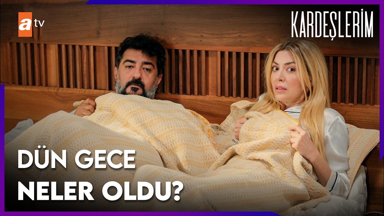Büyük Skandal! Akif ve Nebahat Aynı Yatakta Uyandı! | Kardeşlerim 63. Bölüm