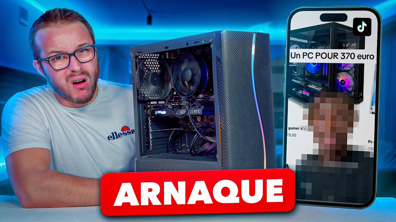 Ce TIKTOKEUR vous ARNAQUE avec ses PC GAMER 🚨