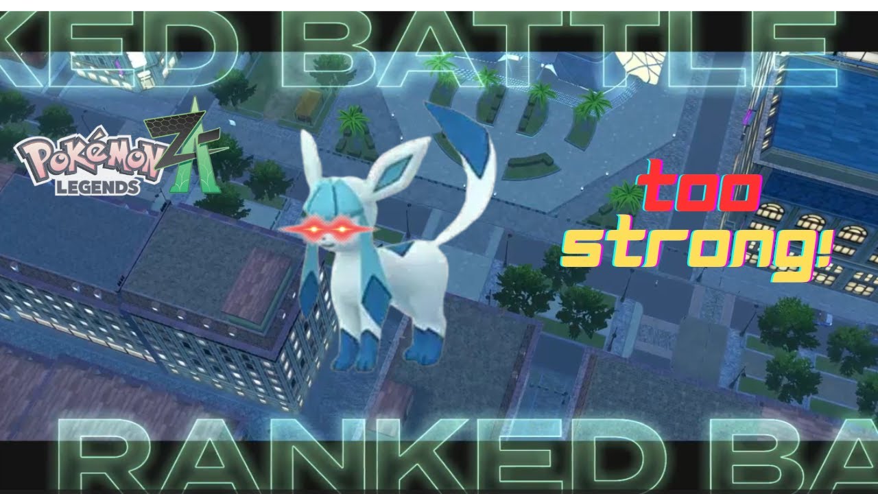 Glaceon is a MENACE in Pokemon Legends Z-A Ranked Battles!