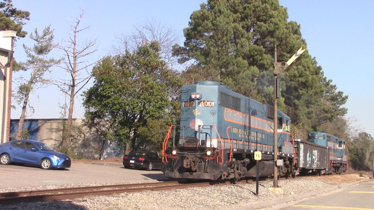 A Switching Railroad: Aberdeen & Rockfish Operation! Fayetteville, NC