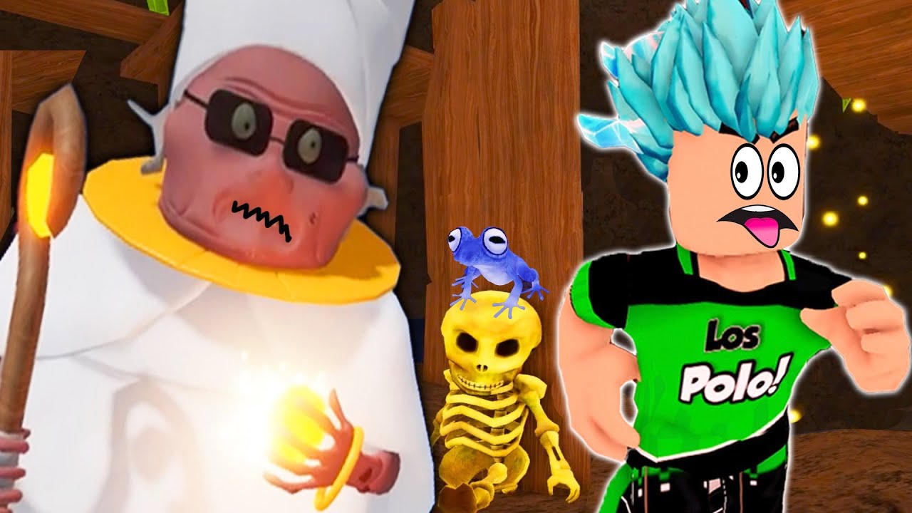 Escapamos de la TIA Oddie, la bruja en roblox