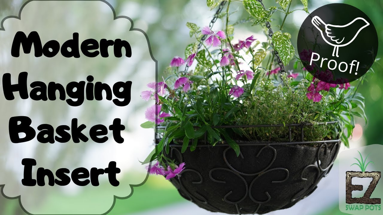 Alternative Hanging Basket Liner Replacement