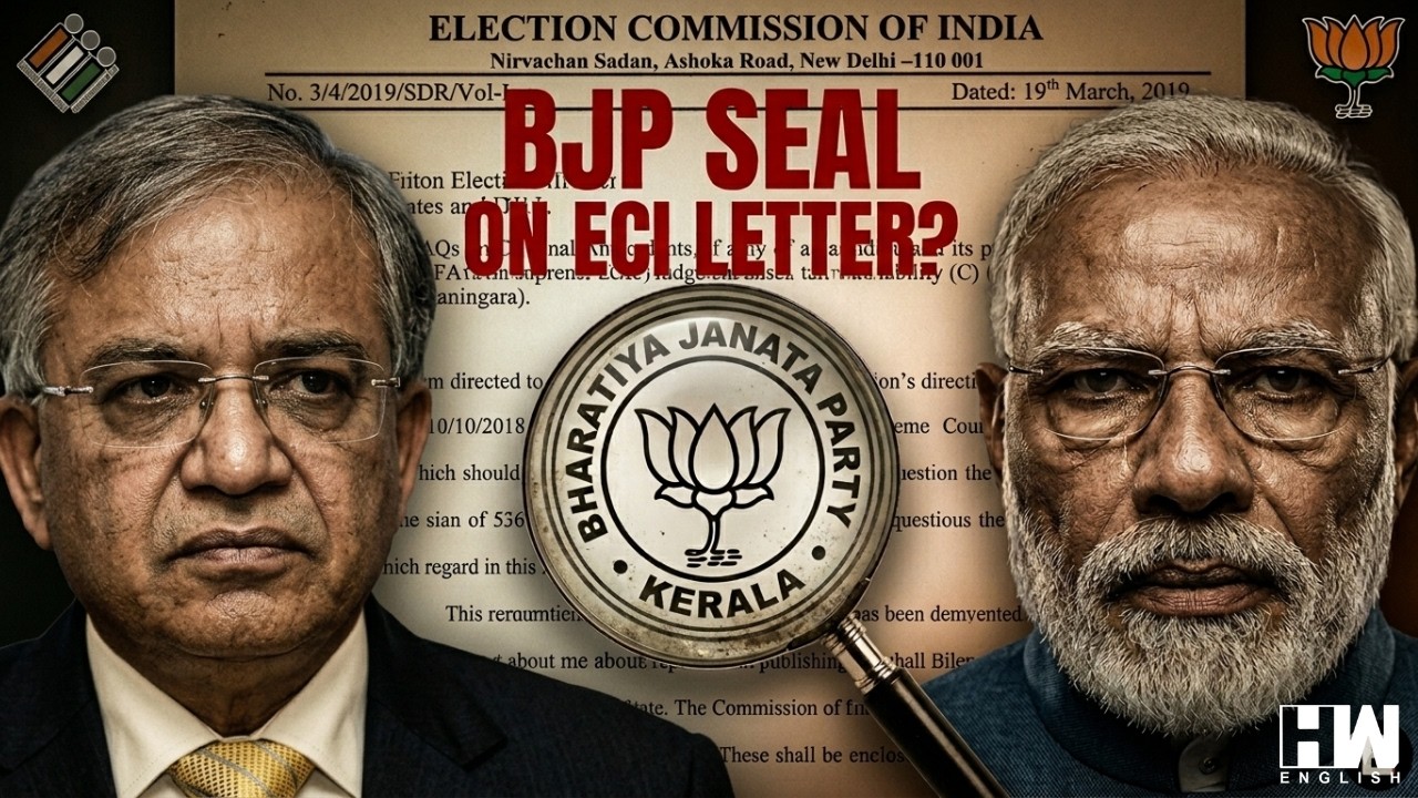 BJP Seal on ECI's Letter Brings Election Commission in Spotlight | Kerala | Congress | Modi