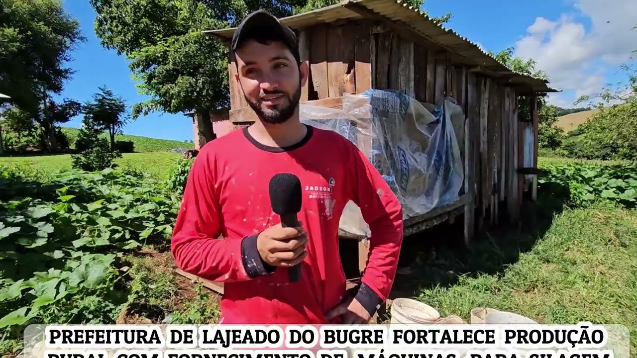 PREFEITURA DE LAJEADO DO BUGRE FORTALECE PRODUÇÃO RURAL COM FORNECIMENTO DE MÁQUINAS PARA SILAGEM