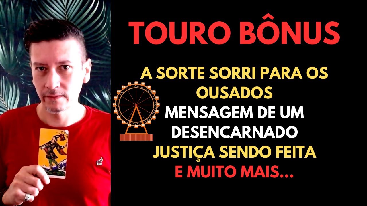 Touro Bônus - A sorte sorri para os ousados #tarot #baralhocigano #touro #fortuna #signos #taro