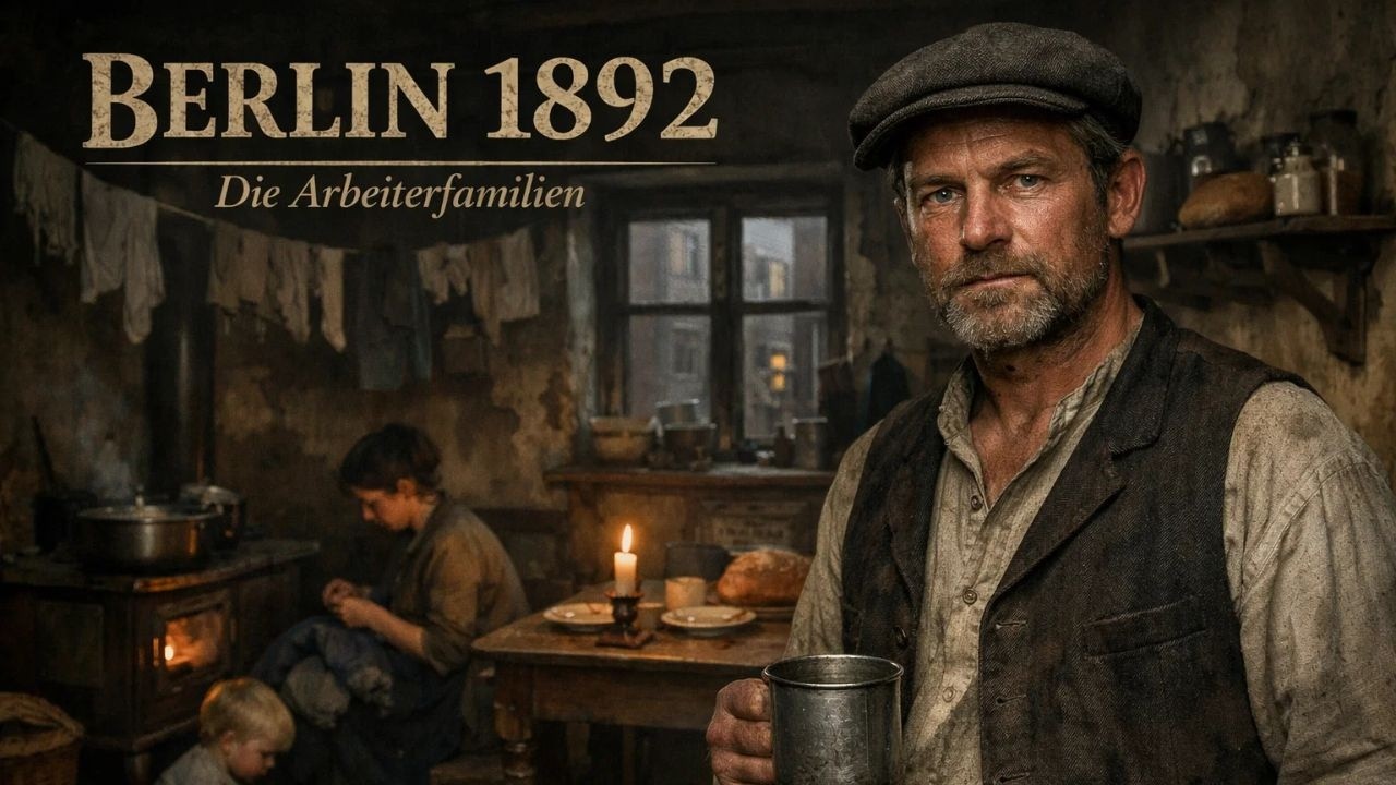 So lebten Arbeiterfamilien in Berlin im Jahr 1892