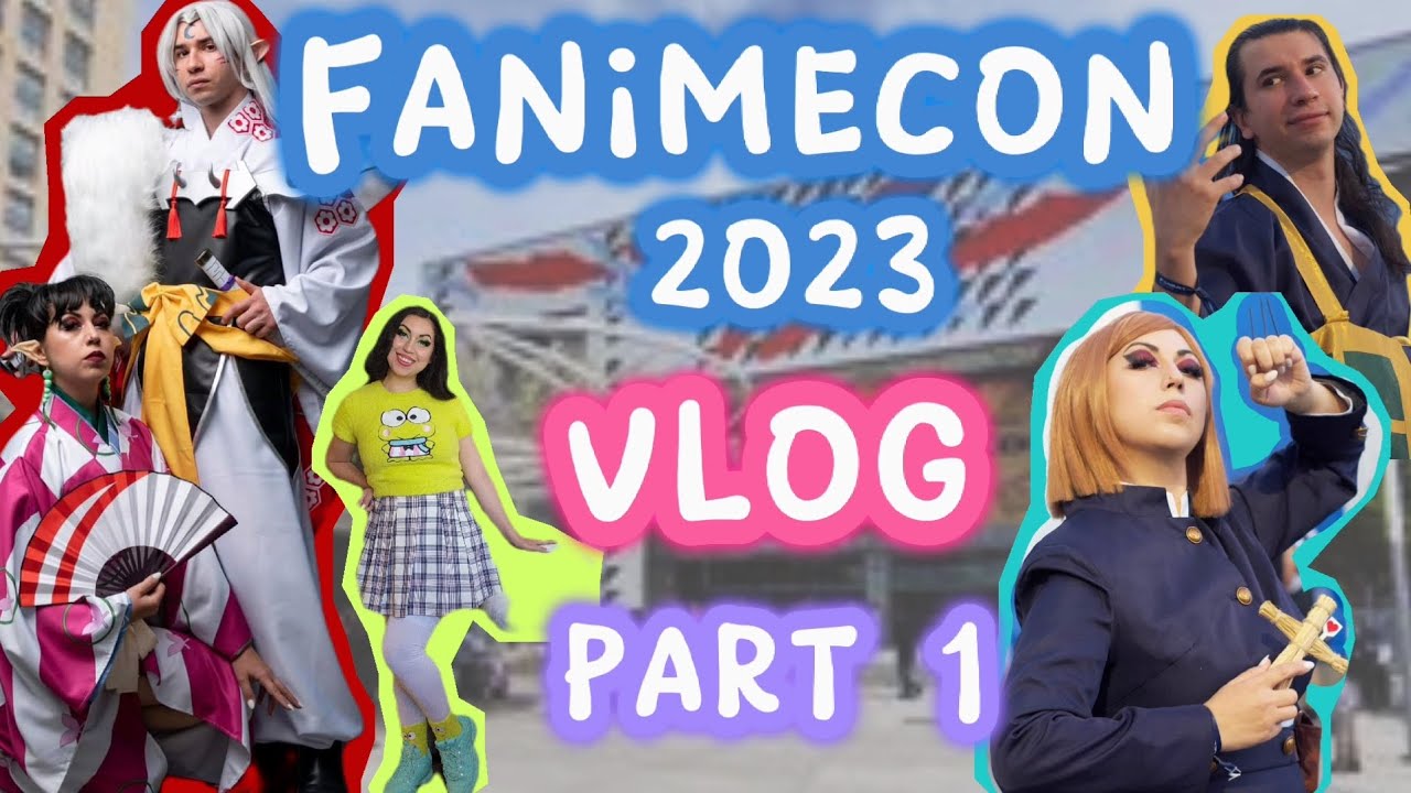 Fanime '23 Con Vlog - Part 1 - Cosplay vlog