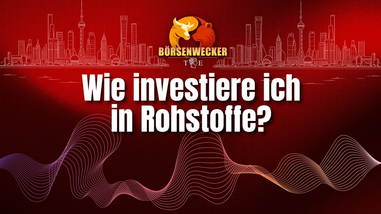 Ölpreisschock - Wie investiere ich in Rohstoffe? Der Börsenwecker vom 12.3.26