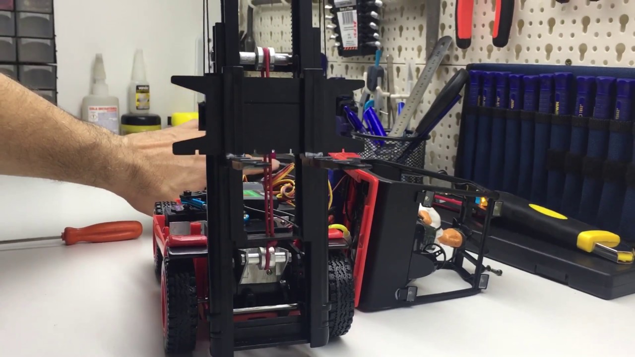 Rc Empilhadeira Carson Linde H40d Upgrade  Brasil