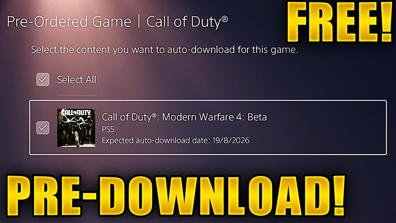 Как бесплатно предзагрузить бету MW4! Modern Warfare 4: предзагрузка беты, ранний доступ, мультип...