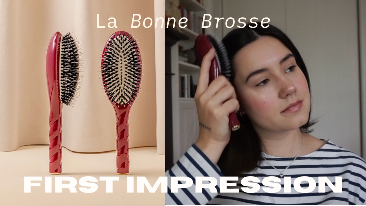 $168 luxury hairbrush – worth it? | La Bonne Brosse unboxing & review