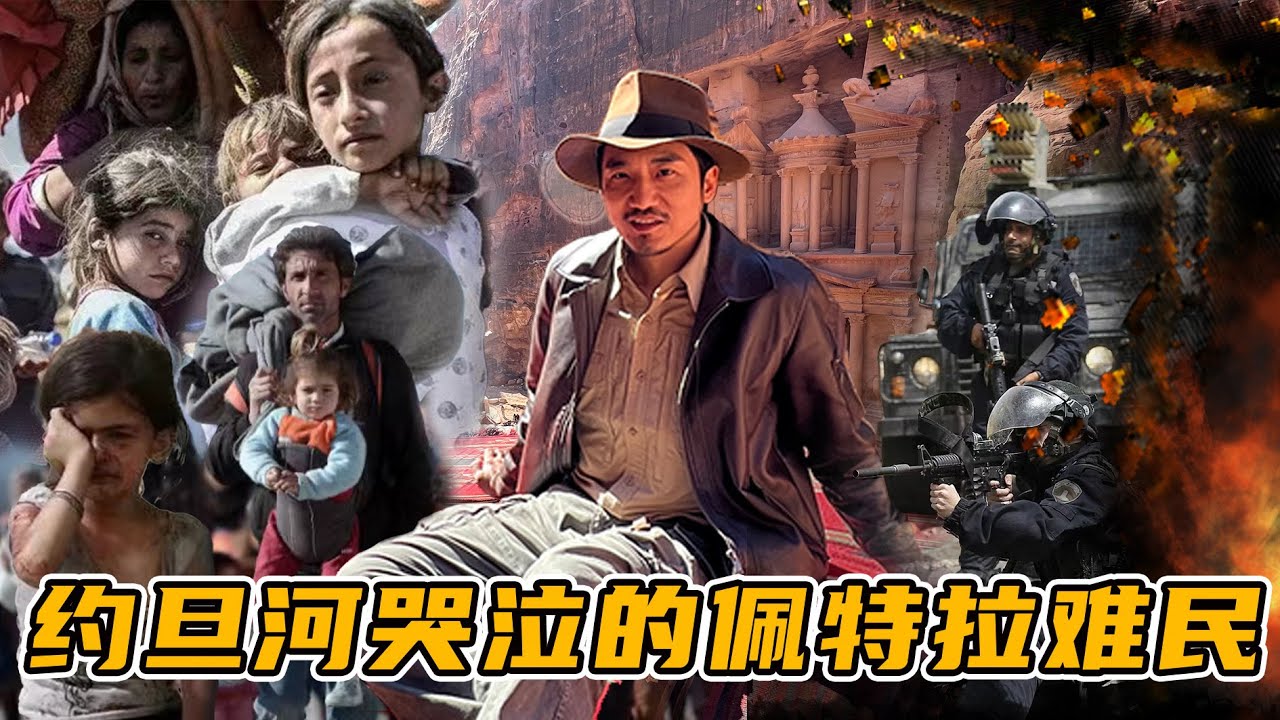 333集 巴以沖突下哭泣的約旦佩特拉難民🇯🇴｜冒险雷探長｜Lei's adventure