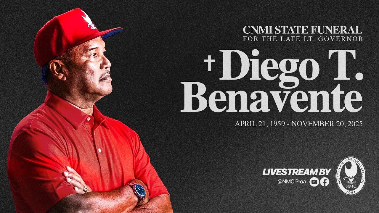 CNMI State Funeral: In Honor of the Late Former Lt. Governor Diego T. Benavente