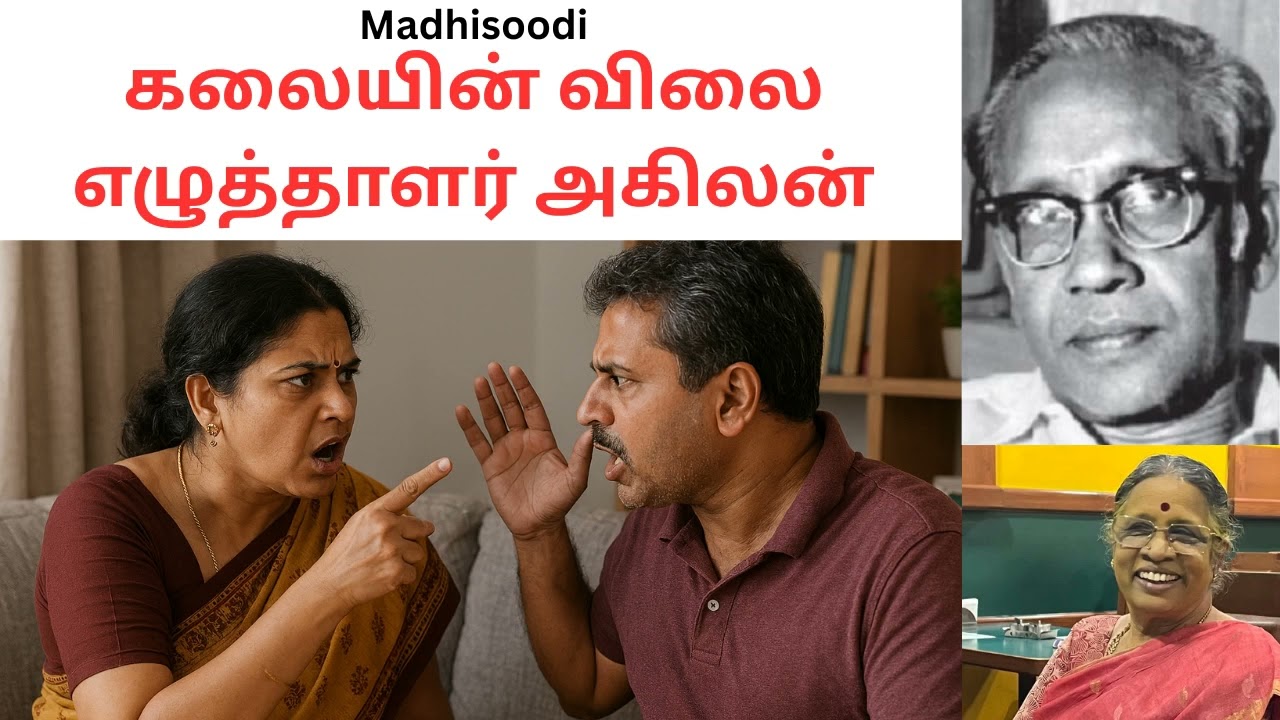கலையின் விலை - சிறுகதை-எழுத்தாளர் அகிலன். Amutha punniyamurthy. 