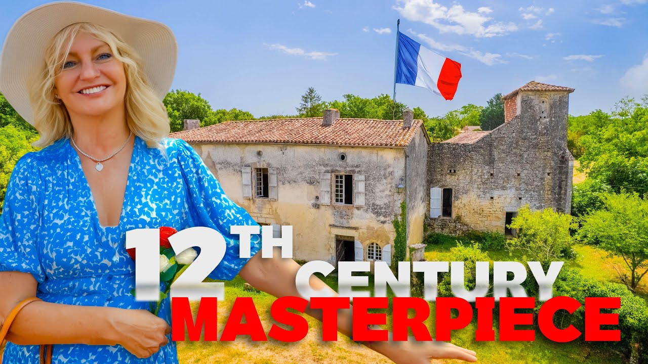 🏰12th-century monastic treasure hidden in Dordogne, untouched and full of potential Ref: A37317CDE24