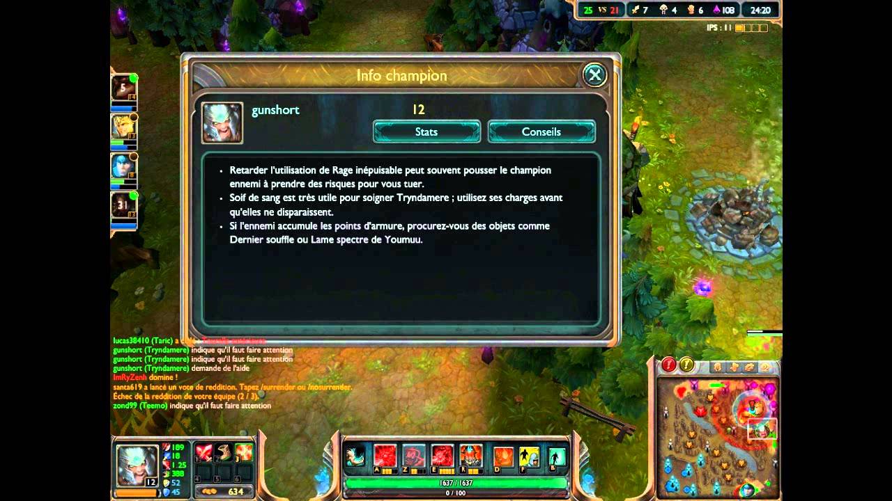 Guide de Tryndamere League Of Legends [FR]