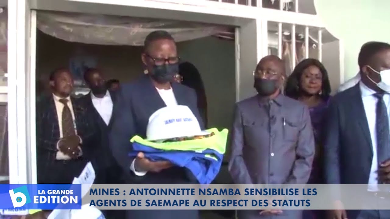 Mines: Antoinette Nsamba sensibilise les agents de SAEMAPE au respect des statuts