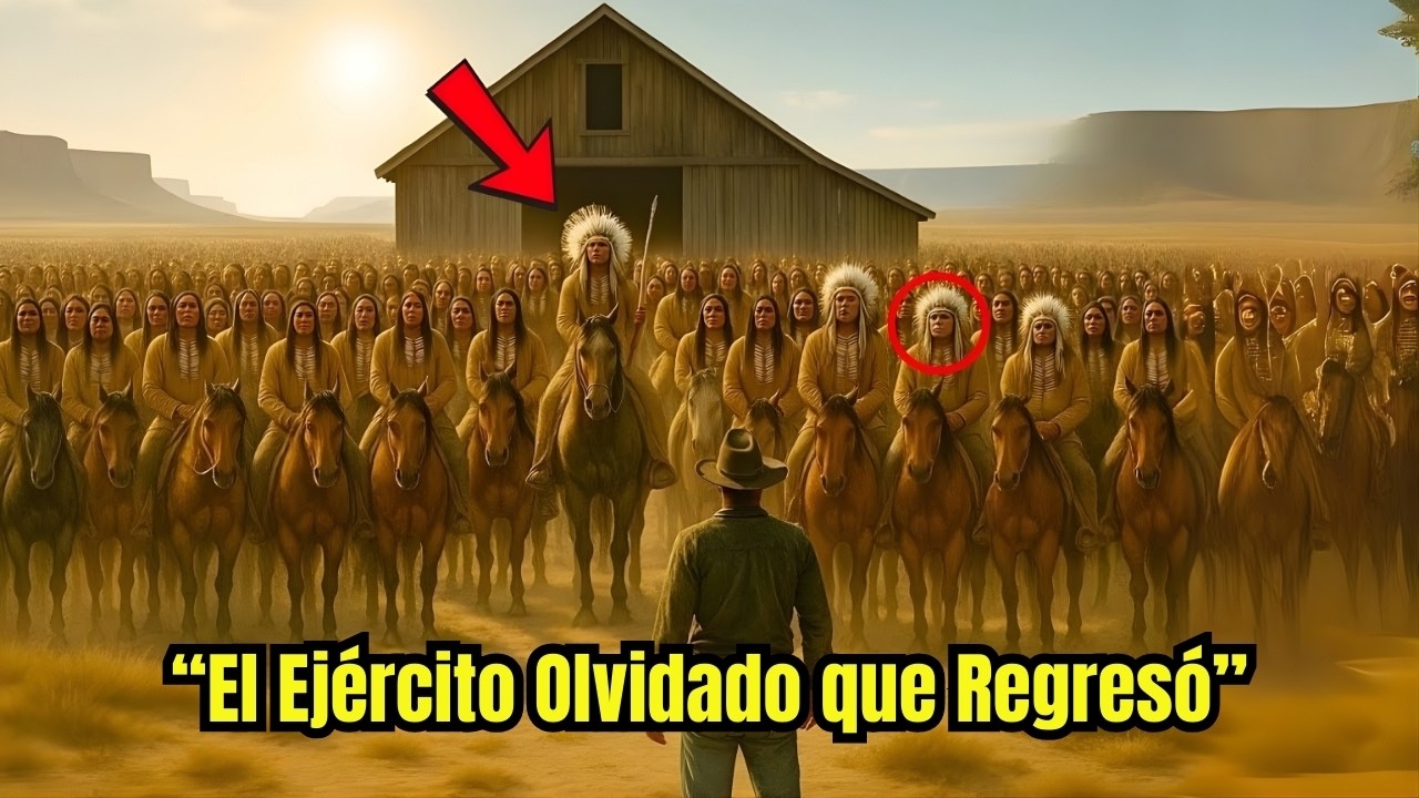 Un RANCHERO ayudó a un niño APACHE hambriento. Al día siguiente, 200 guerreros llegaron a su granero