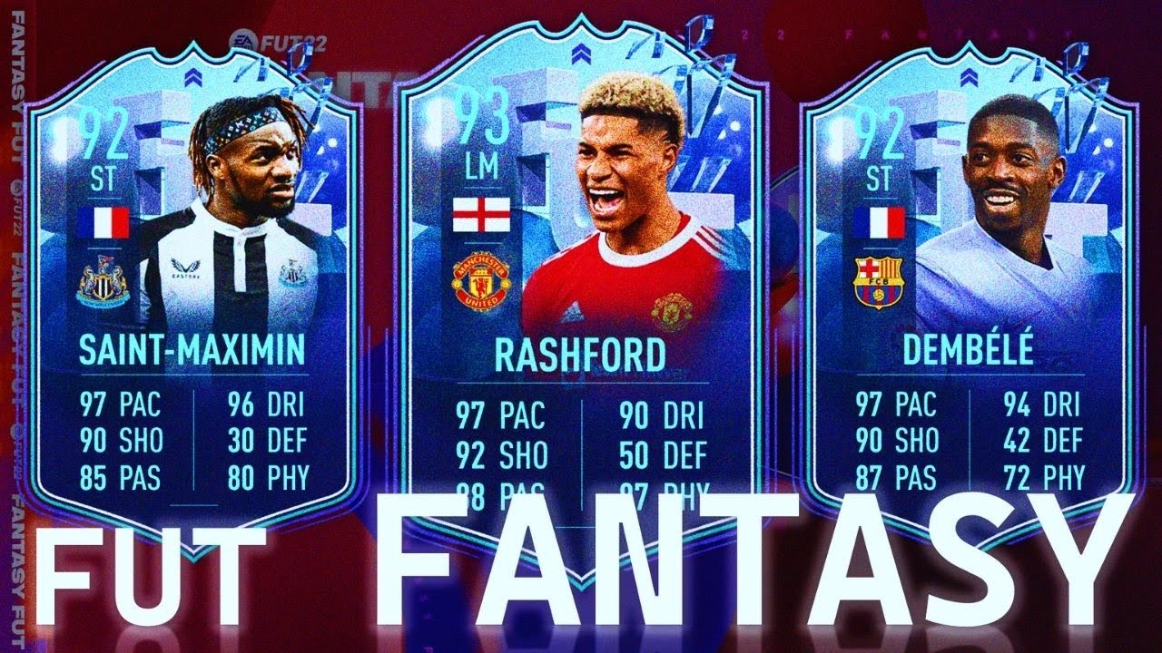 FIFA 22 FUT FANTASY | 4K | ft. Dembele, Rashford, Coutinho, etc
