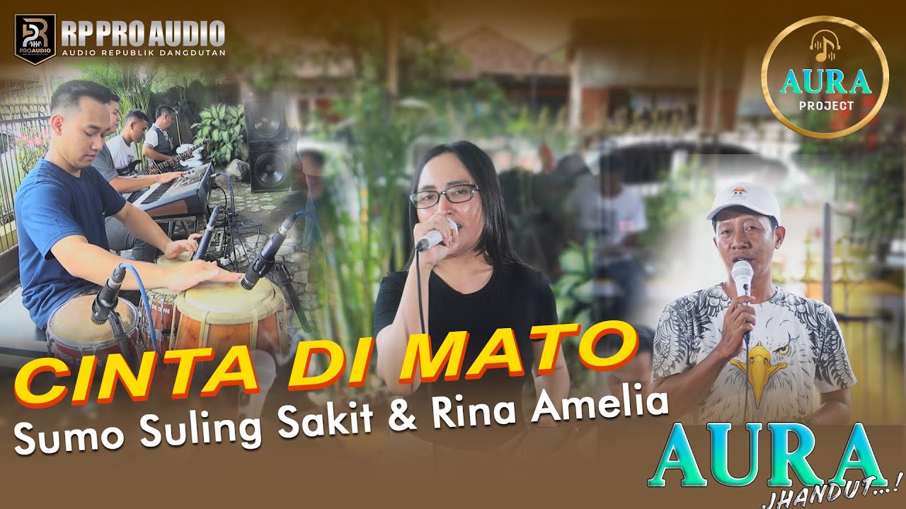 CINTA DI MATO - AURA JHANDUT - RINA A Ft Mr. OMUS [Cover Live] Rp PRO AUDIO