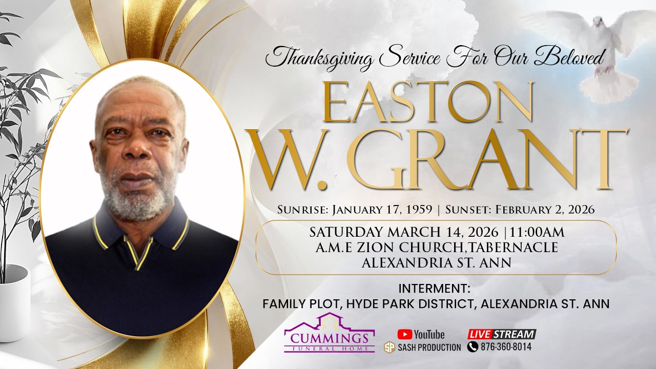 Thanksgiving Service || For Our Beloved || Easton W. Grant