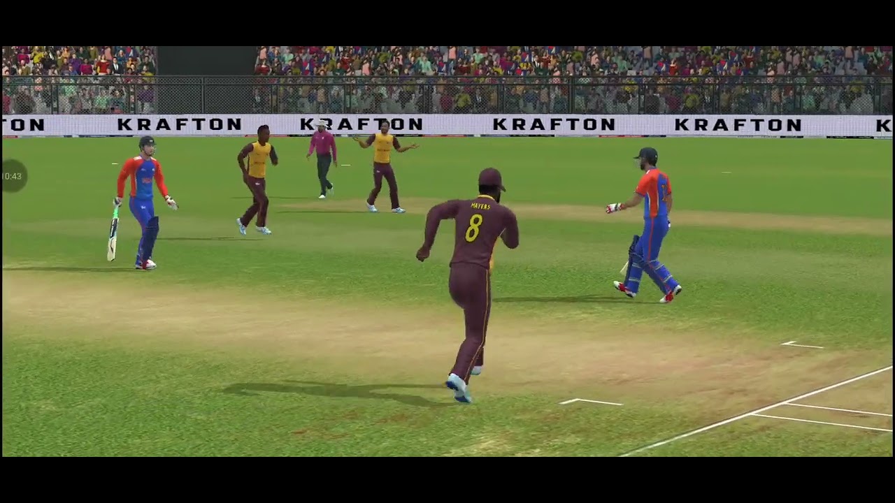 “From Mumbai to the Caribbean – virtual cricket vibes 🌍🏏”
