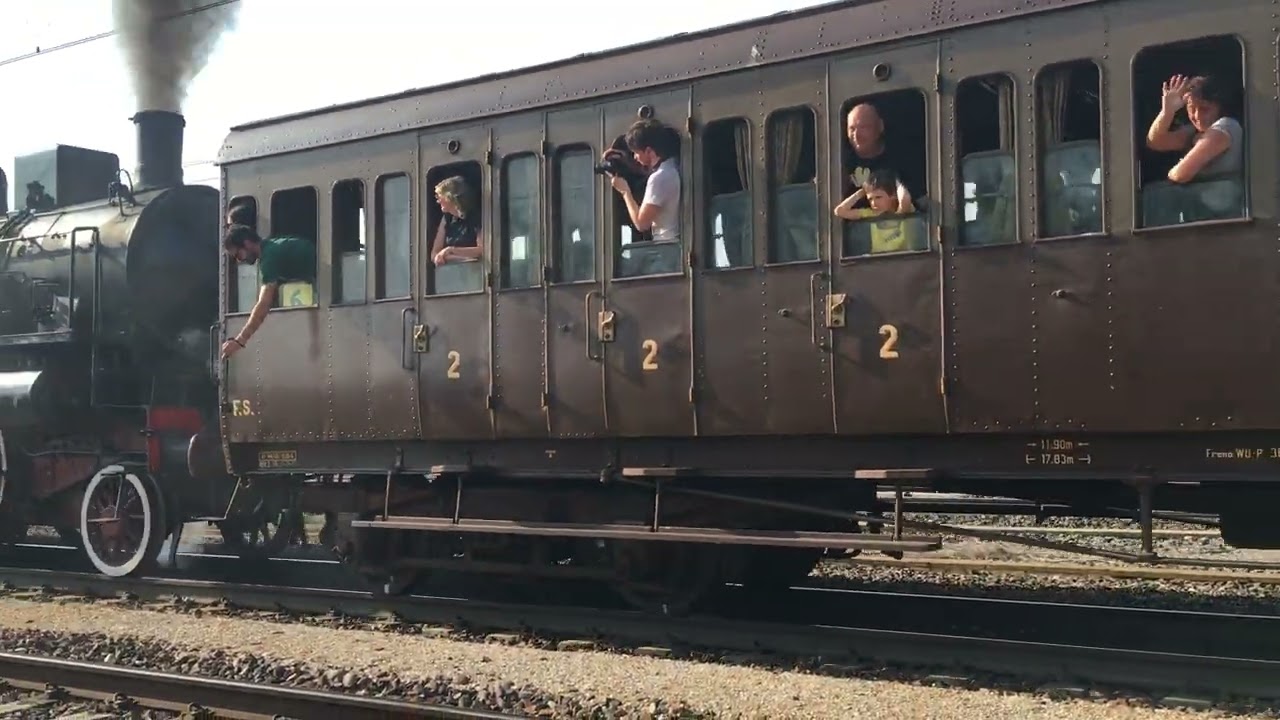 Treno Speciale con locomotiva a vapore Gr 640.003