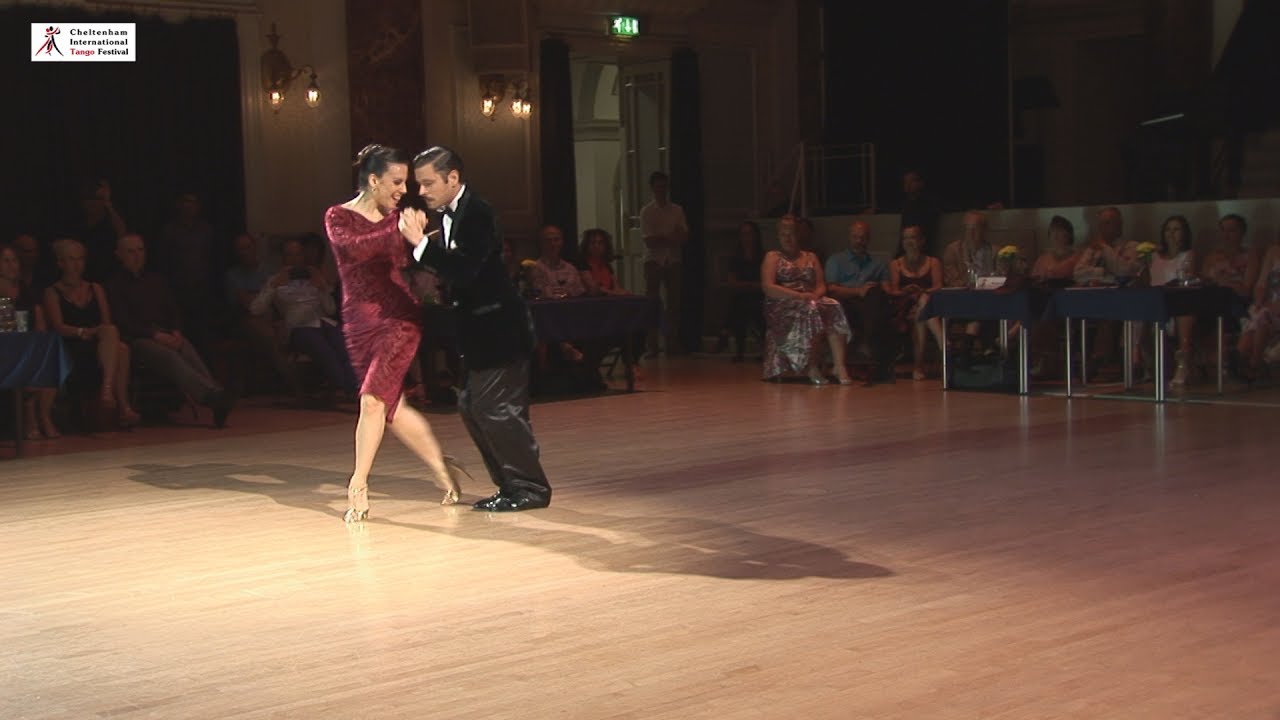 2017 Yanina and Neri dance milonga to Que Tiempo Aquel at Cheltenham International Tango Festival