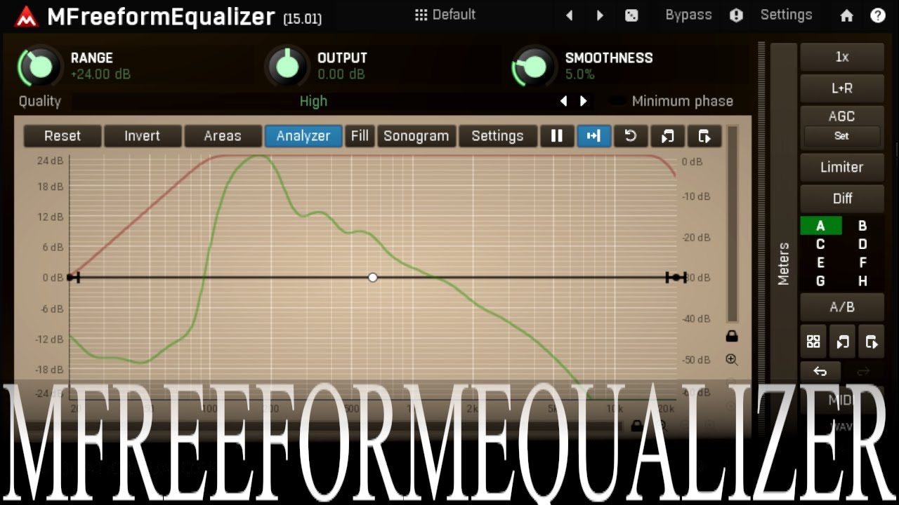 MFreeformEqualizer  Features and Tips