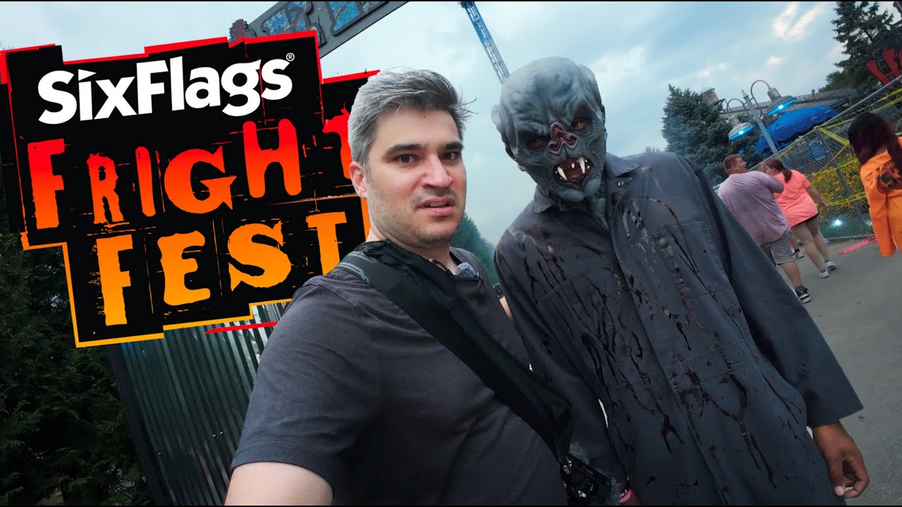 Six Flags Fright Fest is a scary MESS. But I LOVE it!