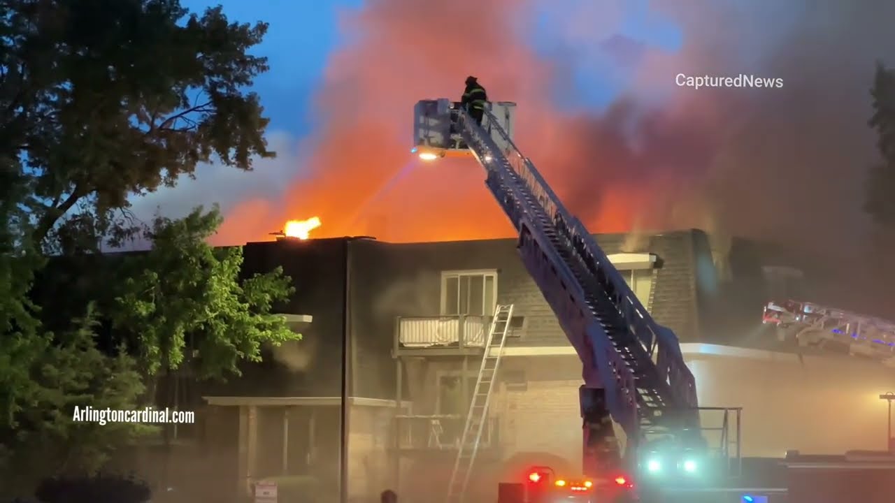 Extra-Alarm Apartment Fire on Palm Drive Mount Prospect
