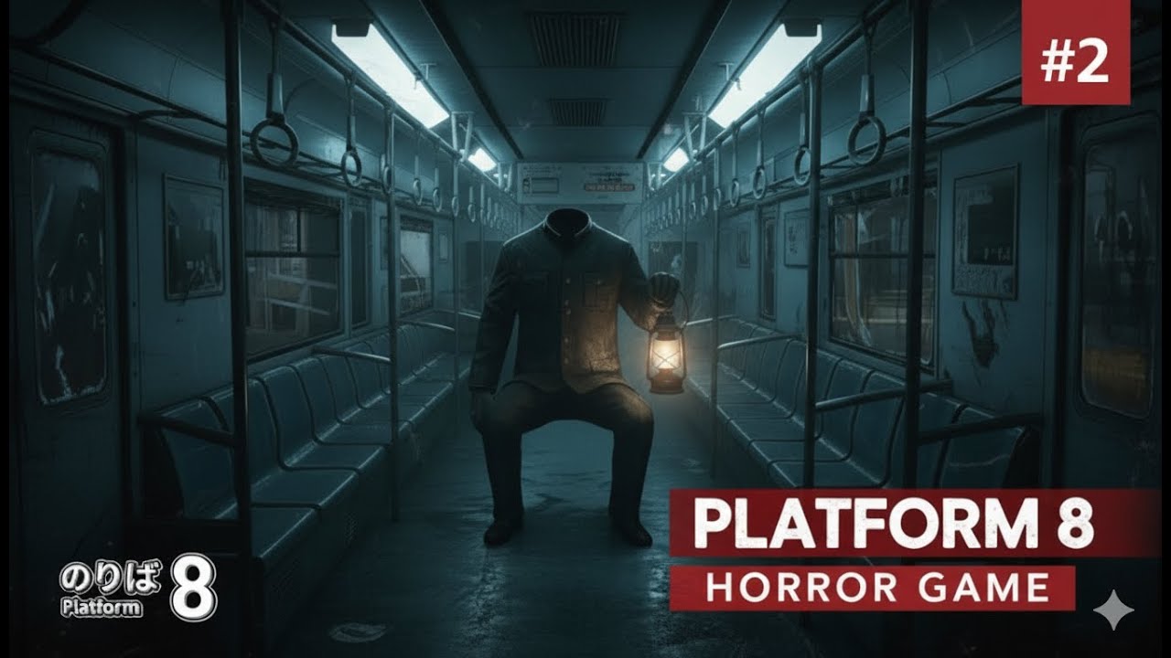 The Platform 8 Horror Game #2 | Traveling in a Horror Train | #horrorgame #platform8 #horrortrain