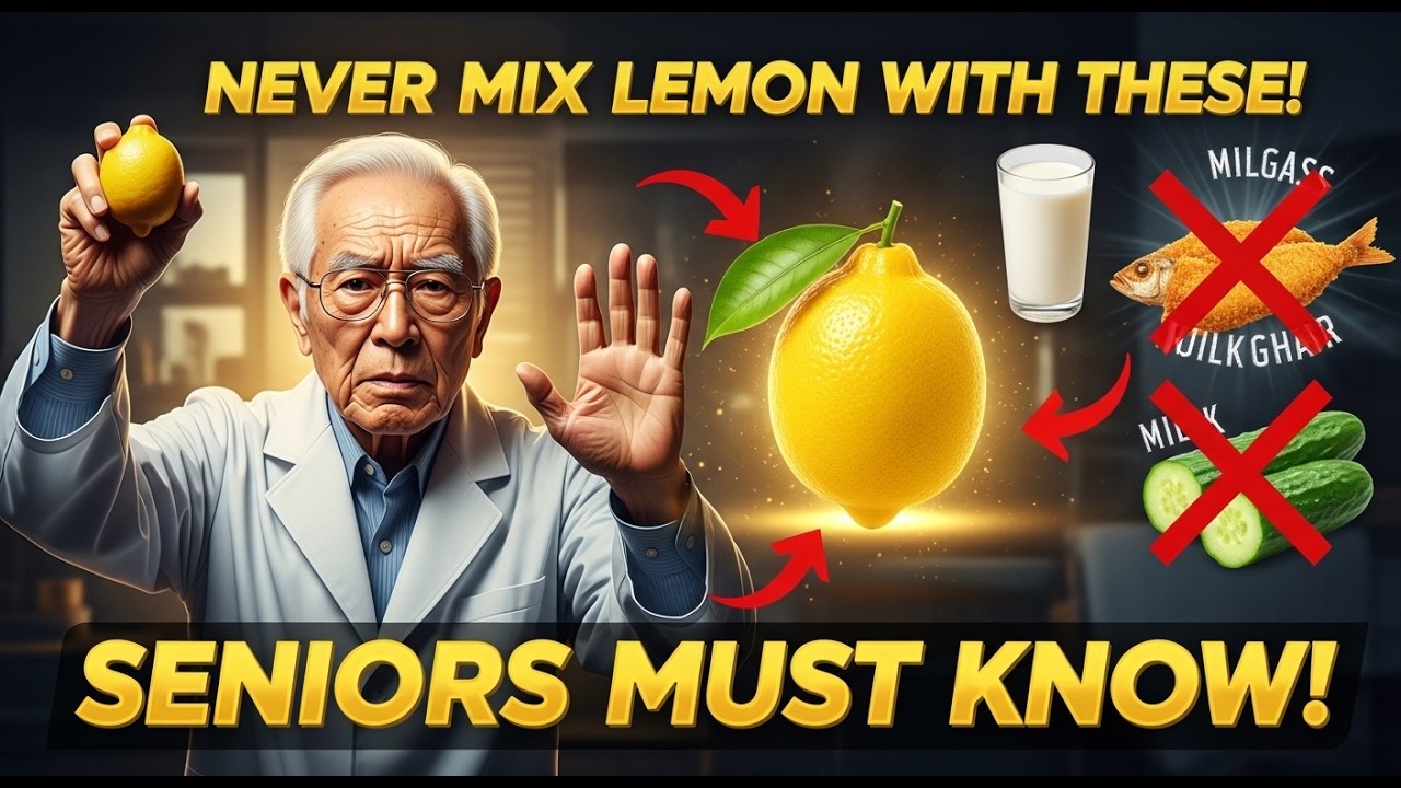 Japan’s Oldest Doctor Warns Seniors: NEVER Mix Lemon With These 3 Foods (Shocking Truth!)