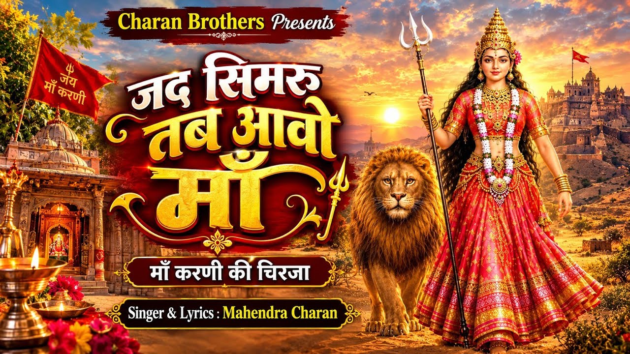 NEW CHIRAJ || जद सिमरु तब आवो माँ || JAD SIMRU TAB AAVO MAA ||