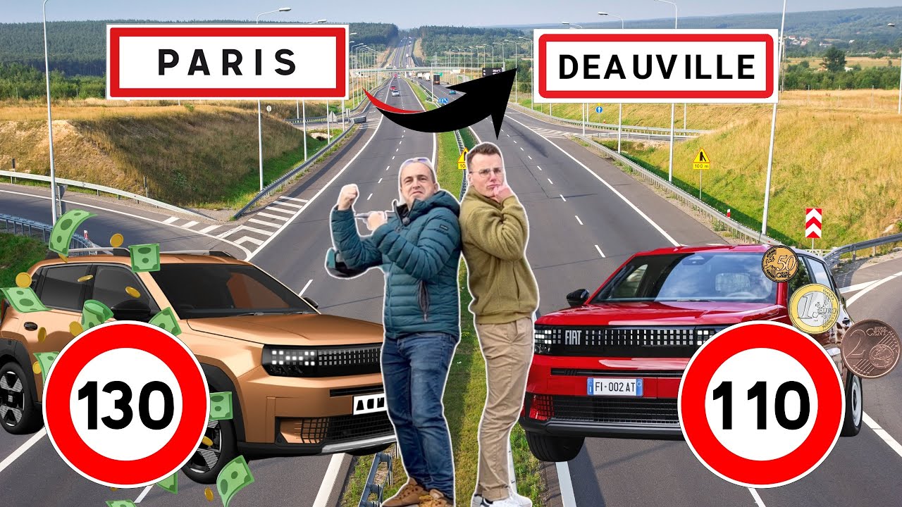 110 ou 130Km/h en voiture électrique ? Qui arrivera premier ?